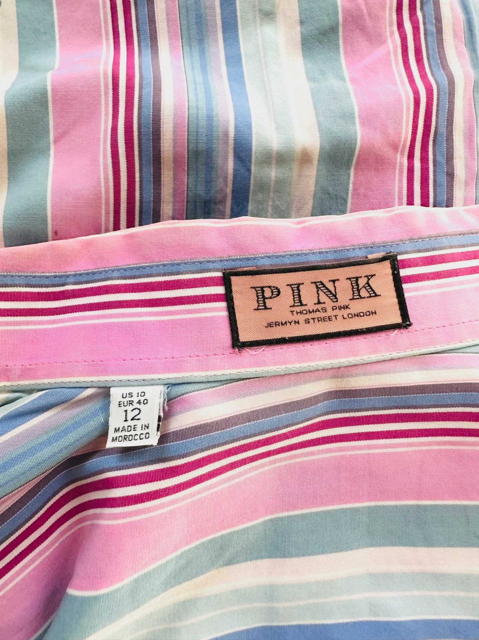 Pink Stripe Shirt