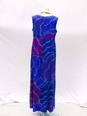 70's Handmade Pillar Maxi Dress