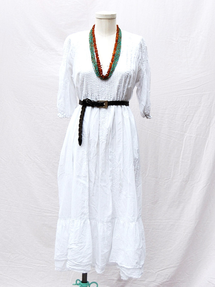 White Gauzy Dress