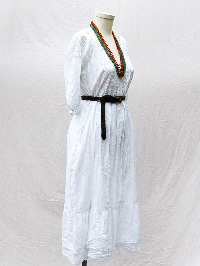 White Gauzy Dress