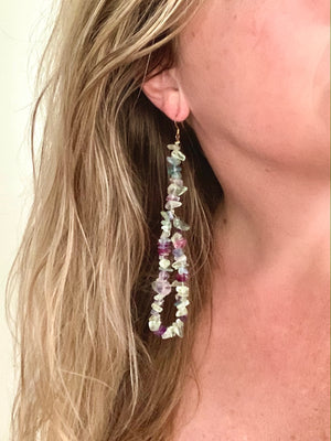 Avalanche Fluorite Earrings