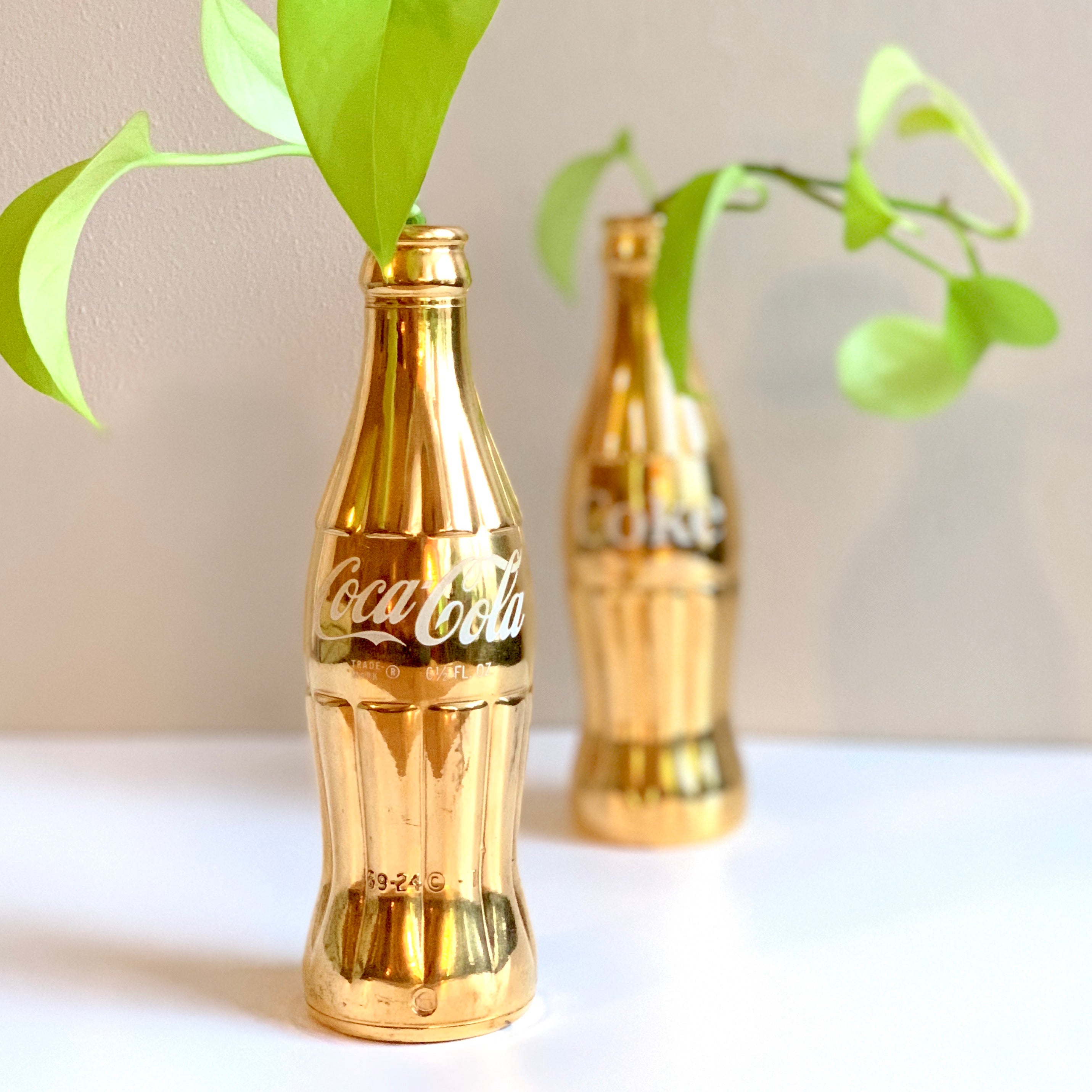 Pop Art Coke Bottle Vase