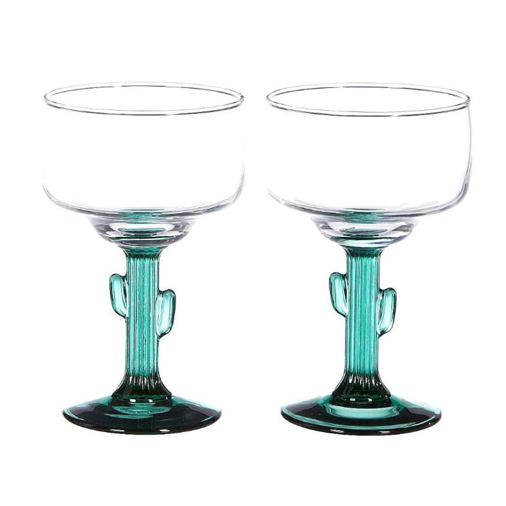 Cactus Marg Glasses (Set of two)