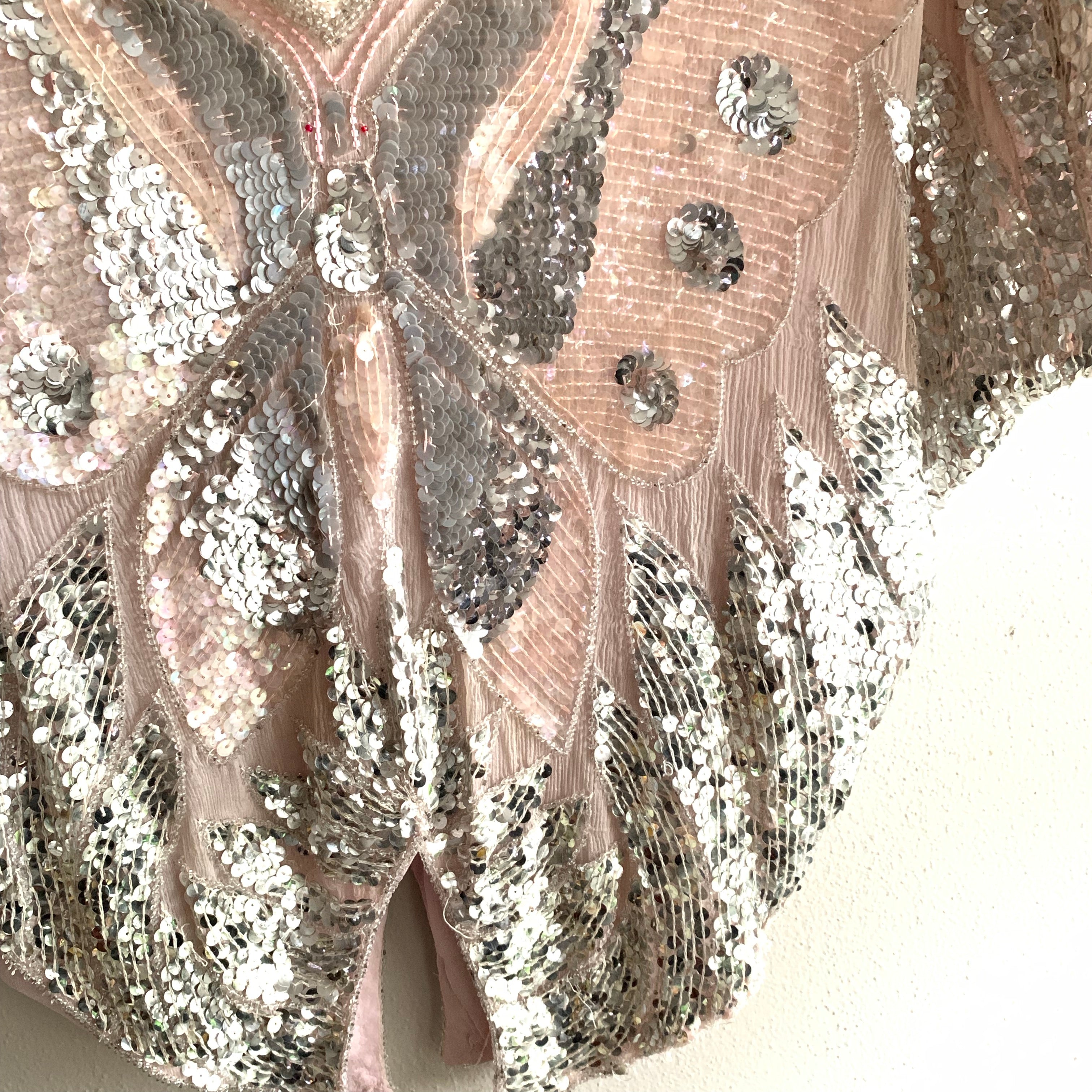 Sequin Butterfly Top