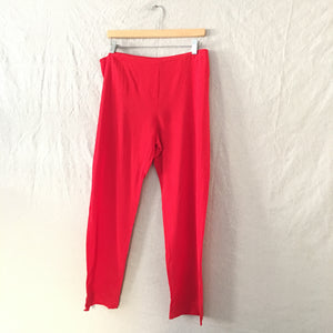Red Silk Pants