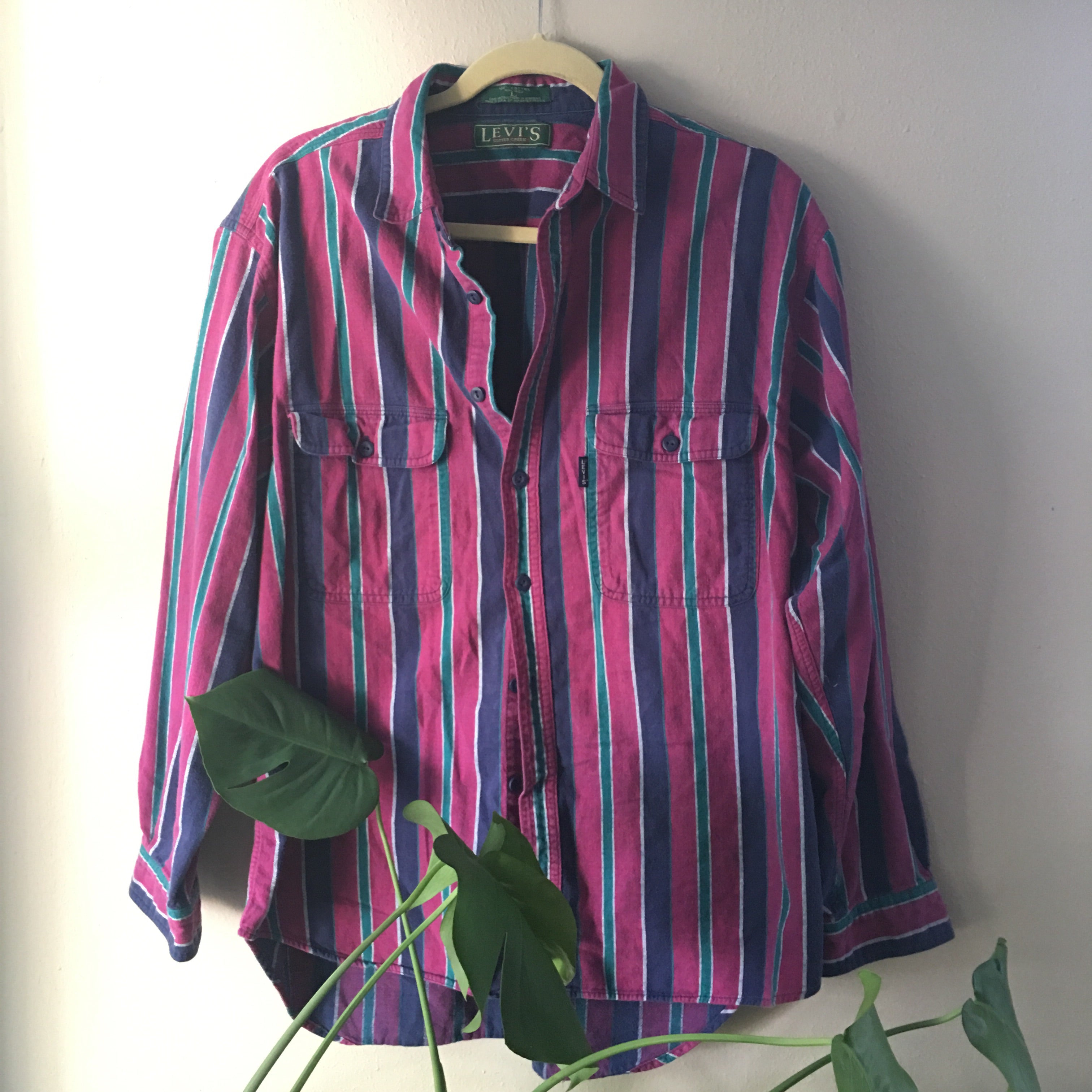 Plaid Shirt - New Mexico Stripe