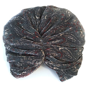 Vintage Metallic Turban