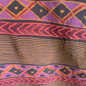 Tribal Silk Dress