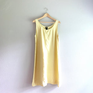 Yellow Linen Dress