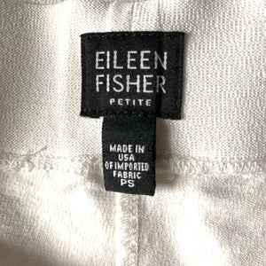 White Eileen Fisher Wide Leg Culotte
