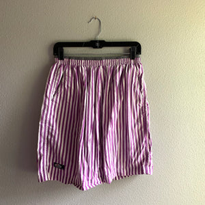 Purple Stripe Shorts