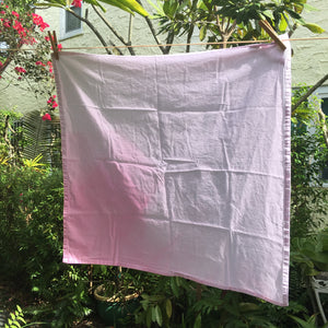 Pink Shibori Tea Towel - No. 18