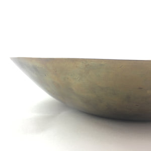 Brass Bowl with Colored Engraving