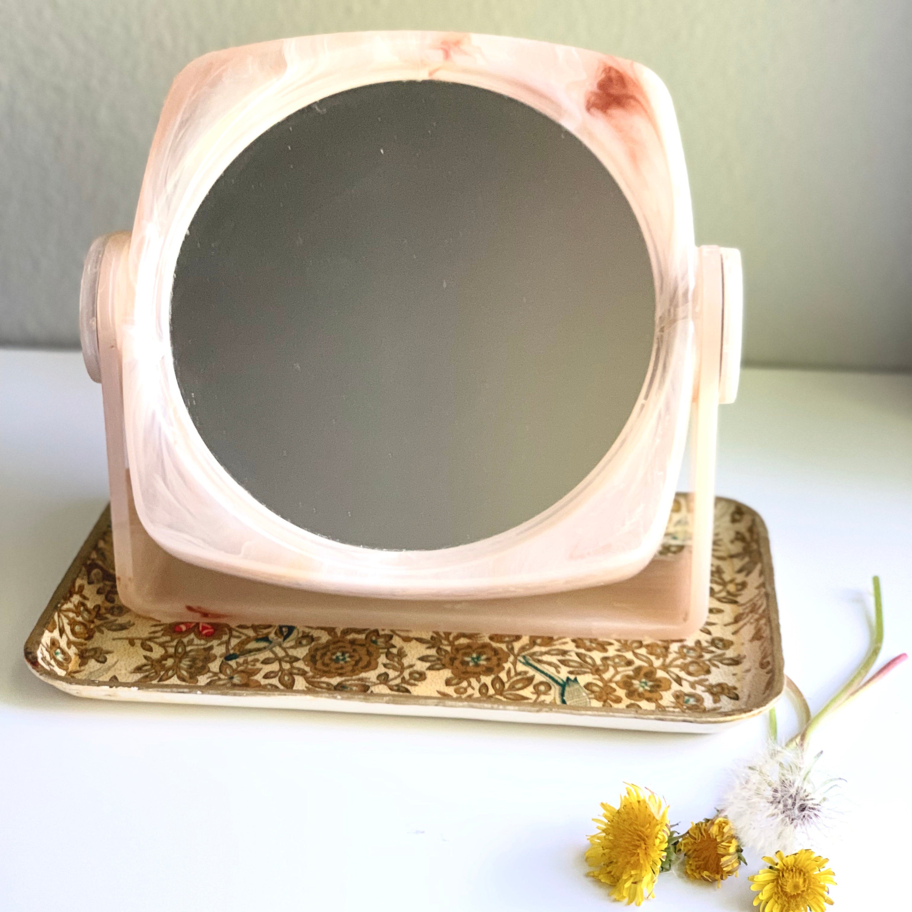 Vintage Swivel Magnifying Vanity Mirror